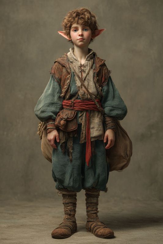 Commoner, Wood Elf, Boy 9
