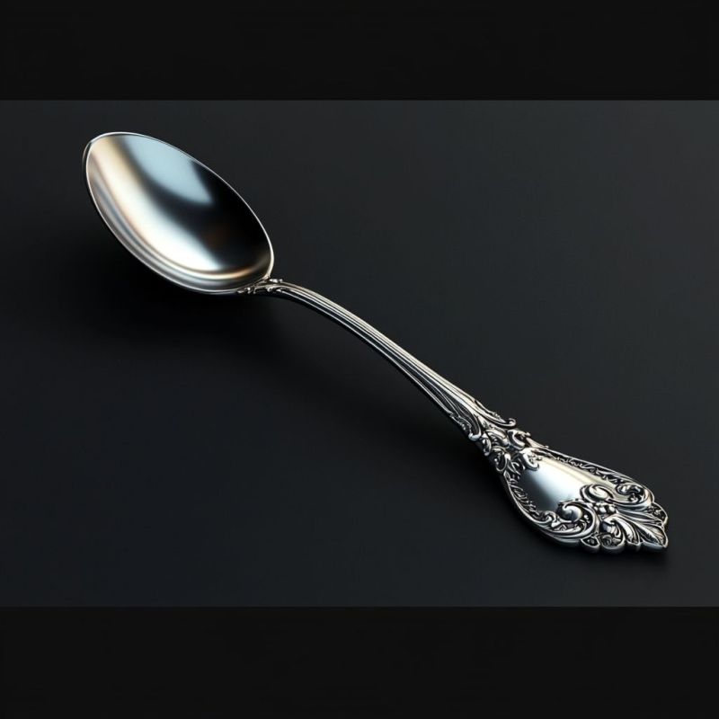 Silver spoon, tiny