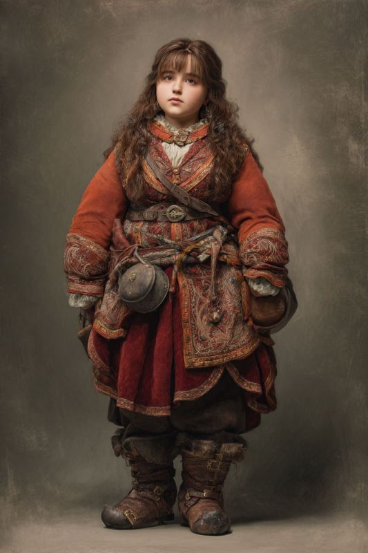 Commoner, Dwarf, Girl 6