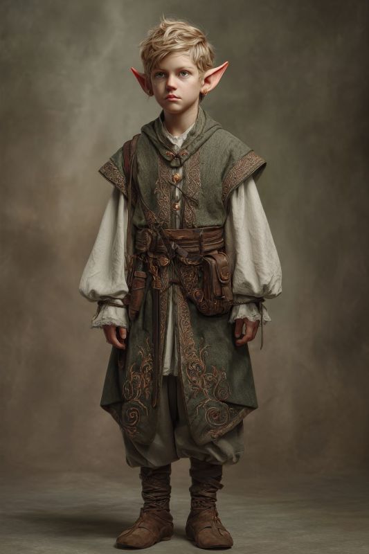 Commoner, High Elf, Boy 8