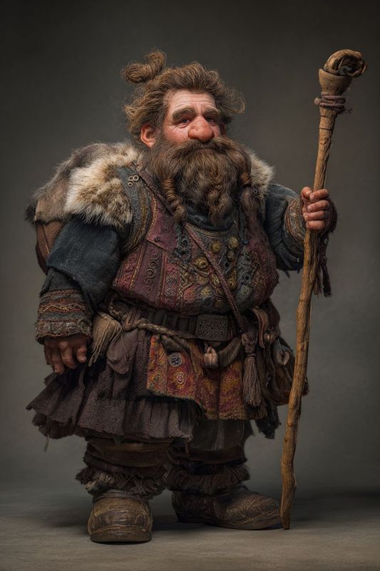 Commoner, Dwarf, Man 8