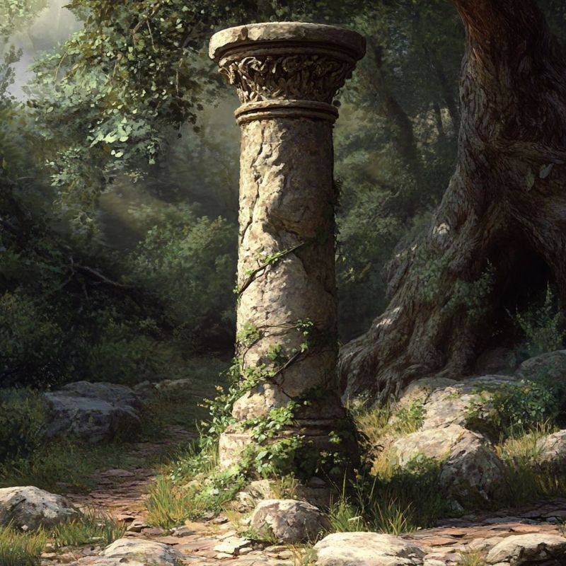 Small Stone Pillar 1