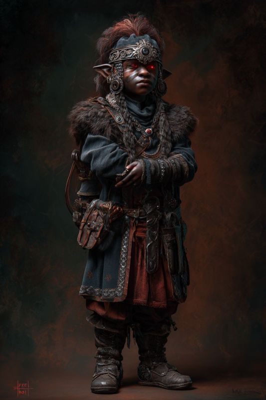Commoner, Dark Dwarf, Boy 1
