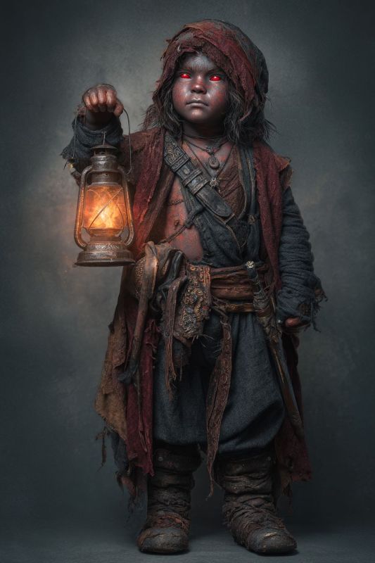 Commoner, Dark Dwarf, Boy 7