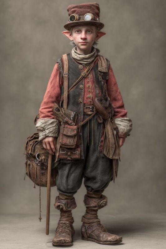 Commoner, Rock Gnome, Boy 6