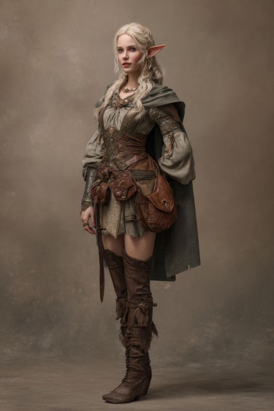 Commoner, High Elf, Woman 3