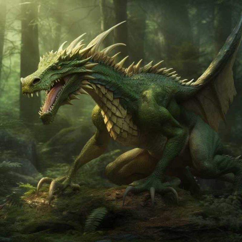 Young Green Dragon