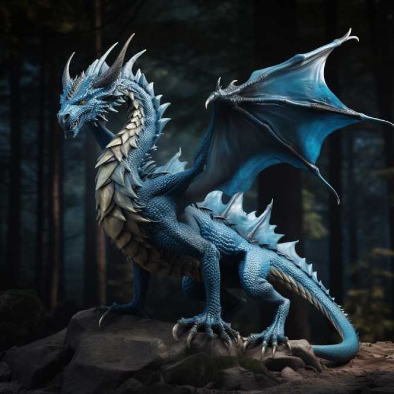 Blue Dragon Wyrmling