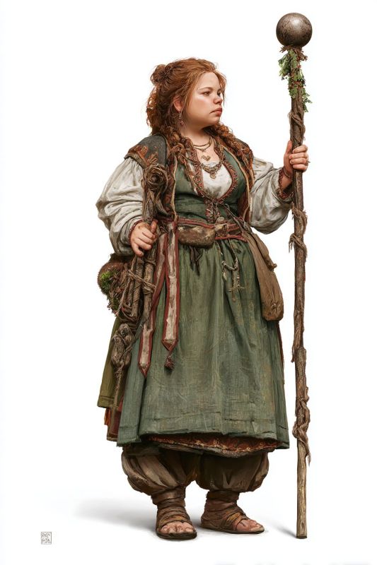 Commoner, Dwarf, Woman 4