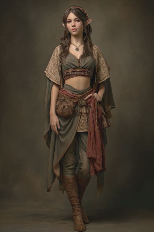 Commoner, High Elf, Woman 9