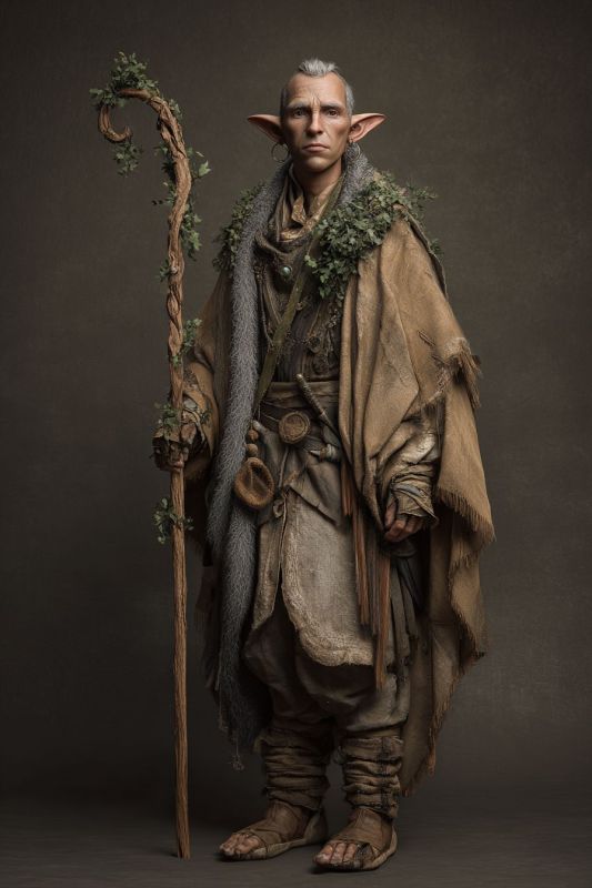 Commoner, Wood Elf, Man 2