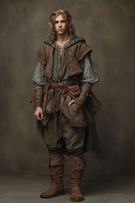 Commoner, Wood Elf, Man 3