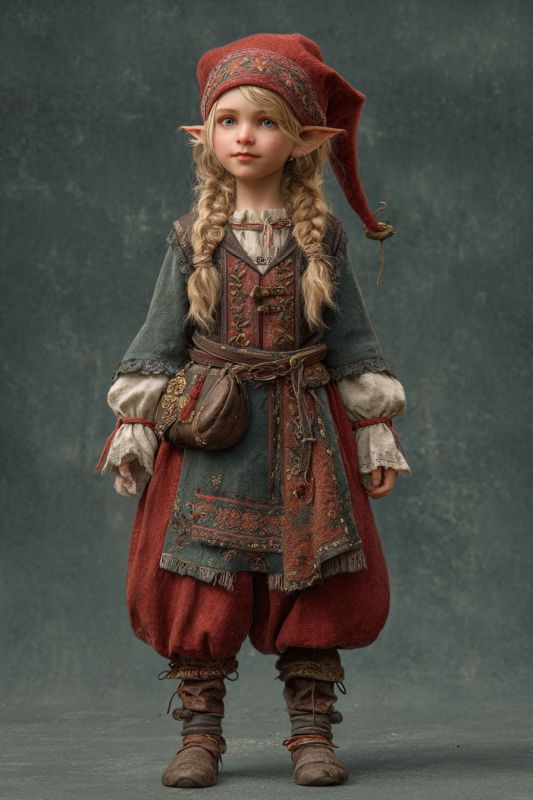 Commoner, Forest Gnome, Girl 6