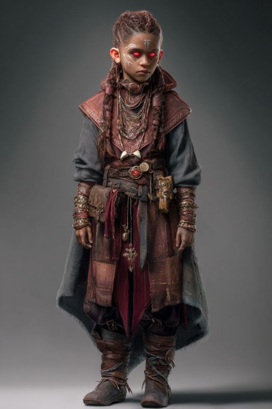 Commoner, Dark Dwarf, Girl 9