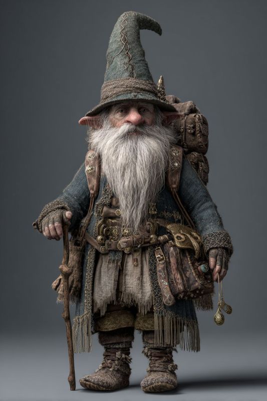 Commoner, Forest Gnome, Man 1