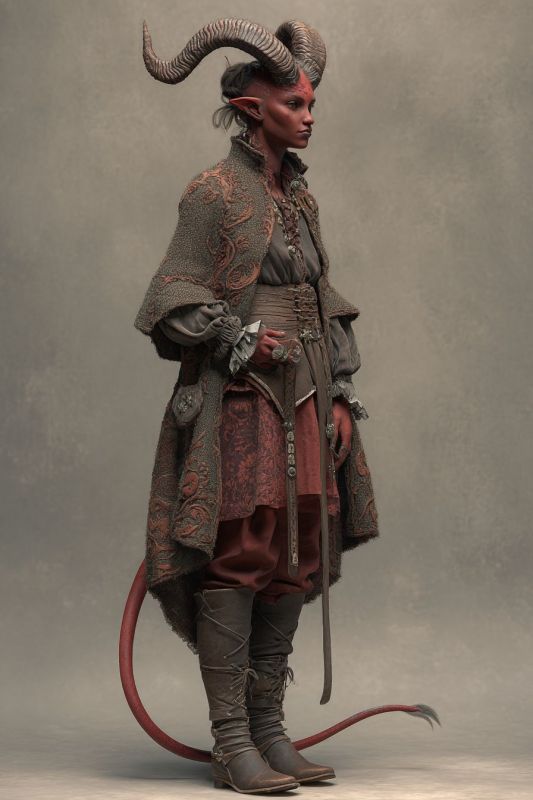 Commoner, Demonfolk, Woman 7