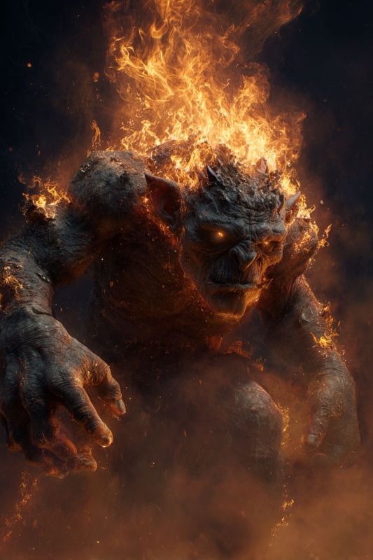 Fire Troll 1
