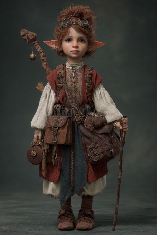 Commoner, Rock Gnome, Girl 5