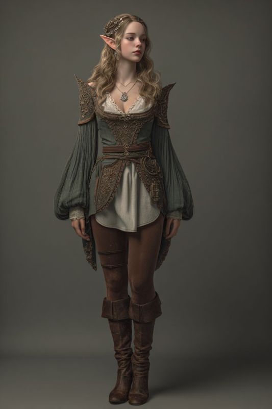 Commoner, High Elf, Girl 2