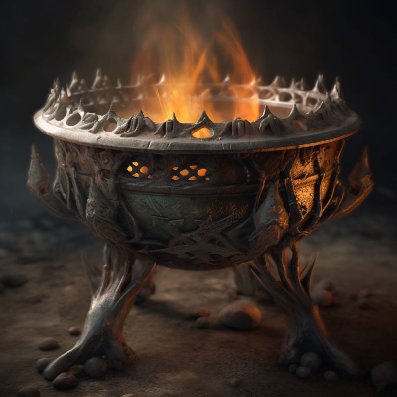 Brazier, Iron 3