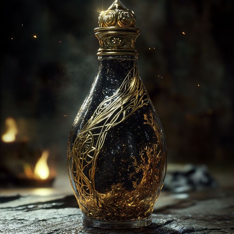 Bottle, Gold