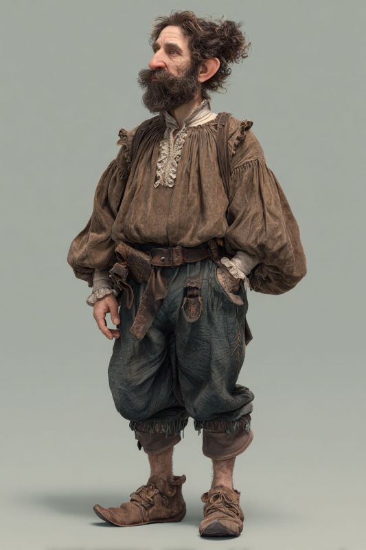 Commoner, Forest Gnome, Man 8